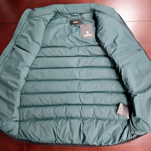 Mackage Down Filled Gilet - Green - Picture 10 of 16